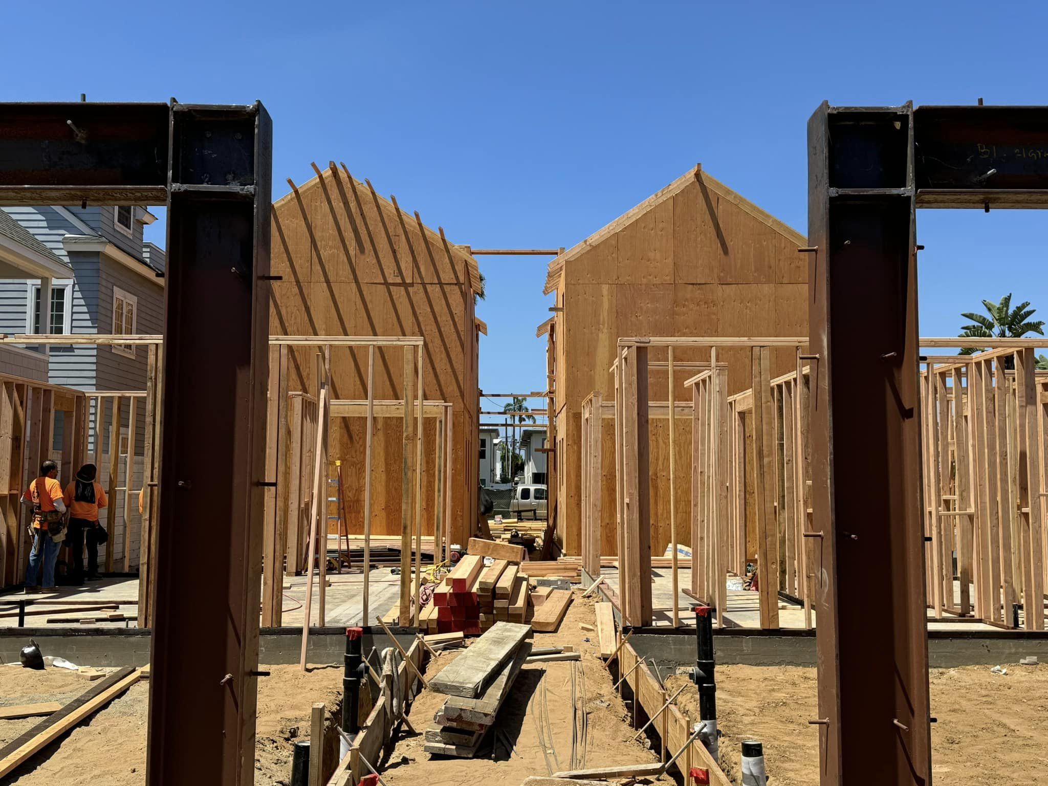 View of our construction projects